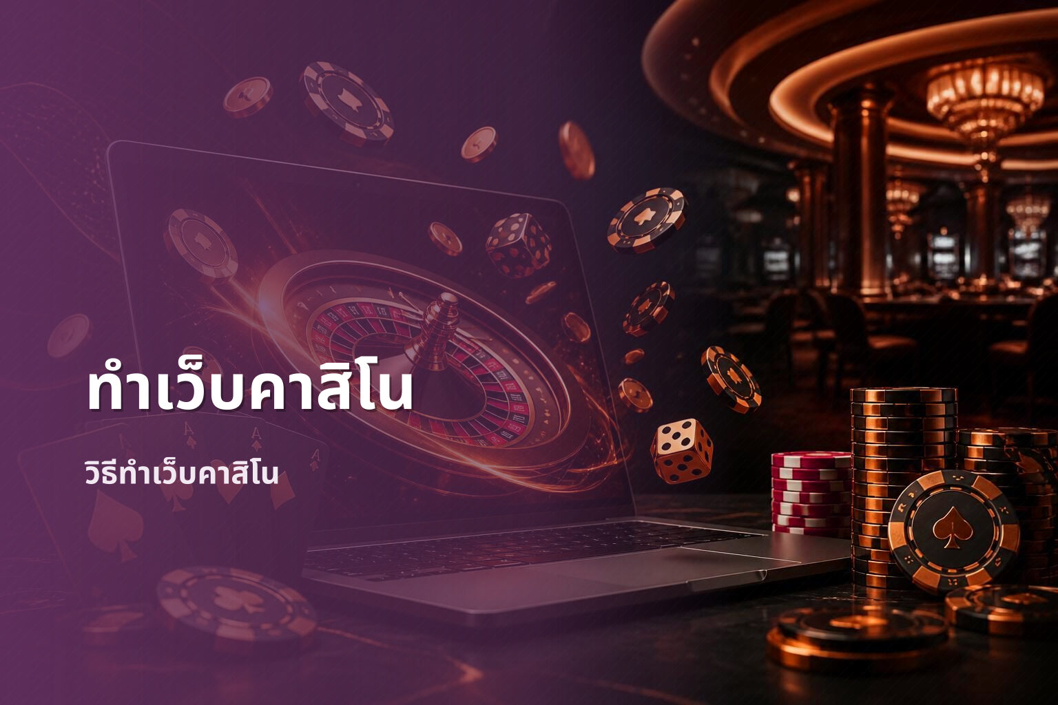 ทำเว็บคาสิโน - web development for casinos
