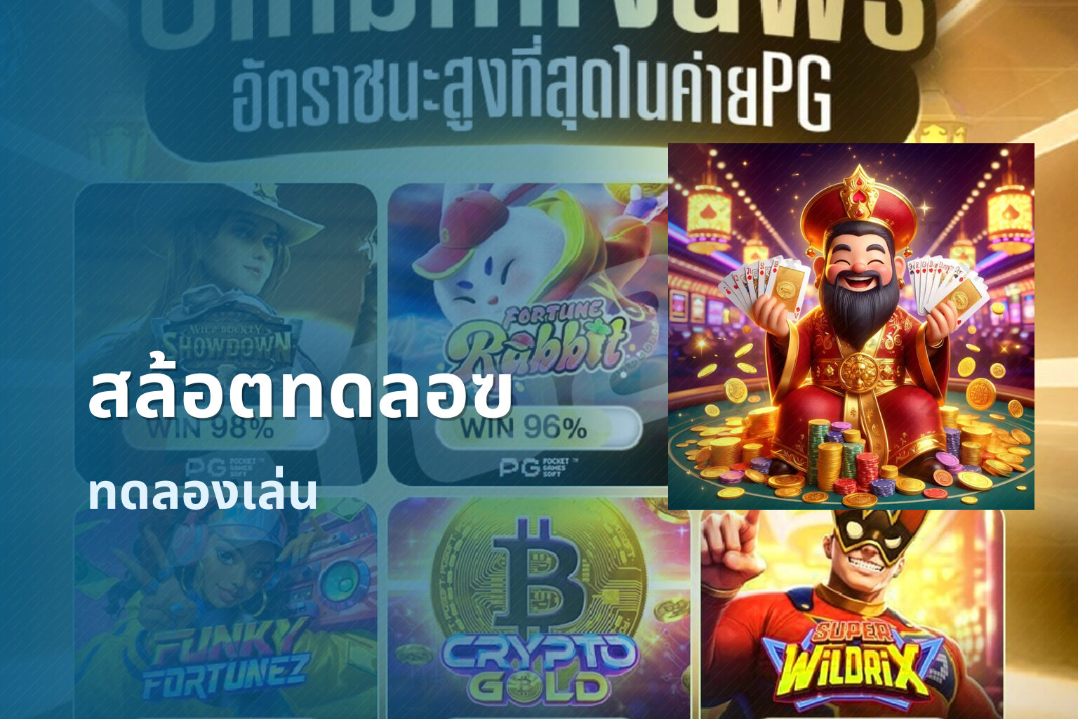 สล้อตทดลอฃ ทดลองเล่น
