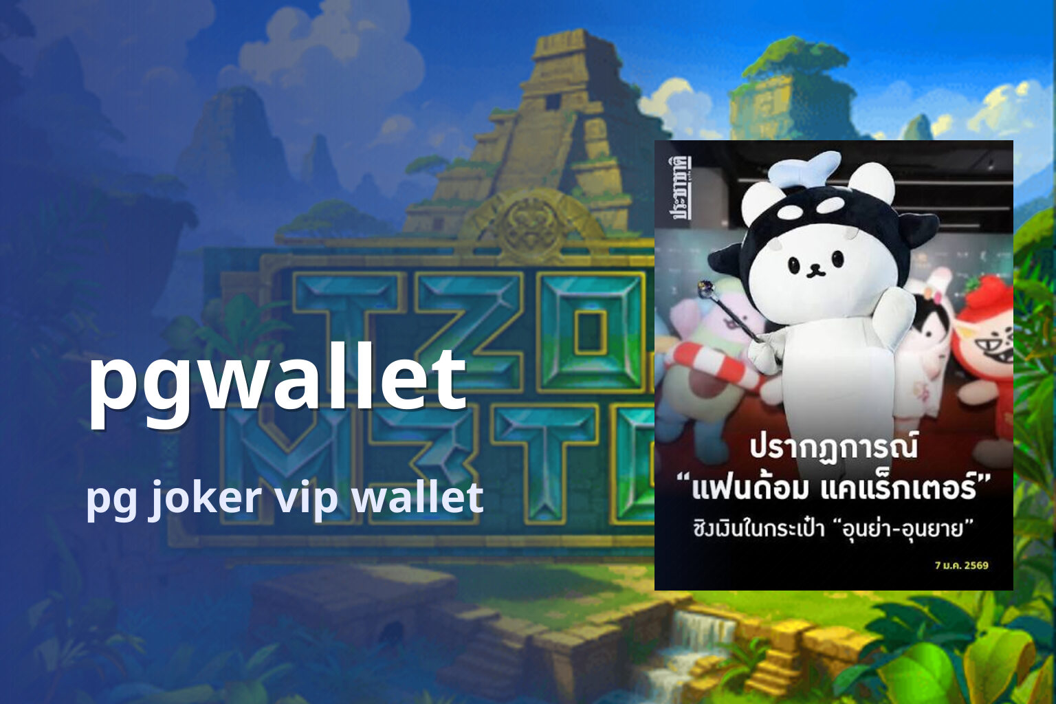 pgwallet - wallet service