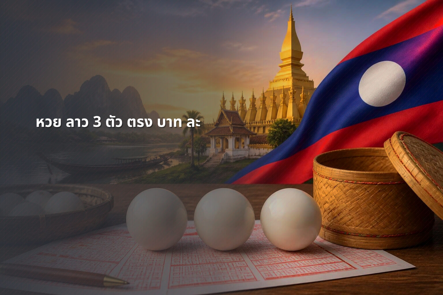 หวย ลาว 3 ตัว ตรง บาท ละ - หวยลาว