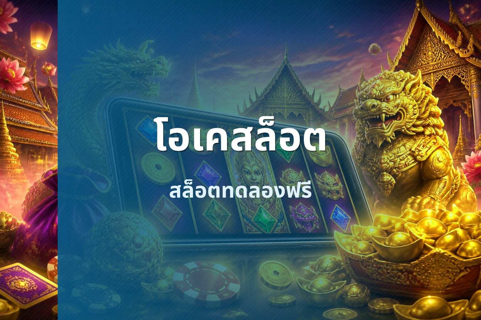 โอเคสล็อต สล็อตทดลองฟรี