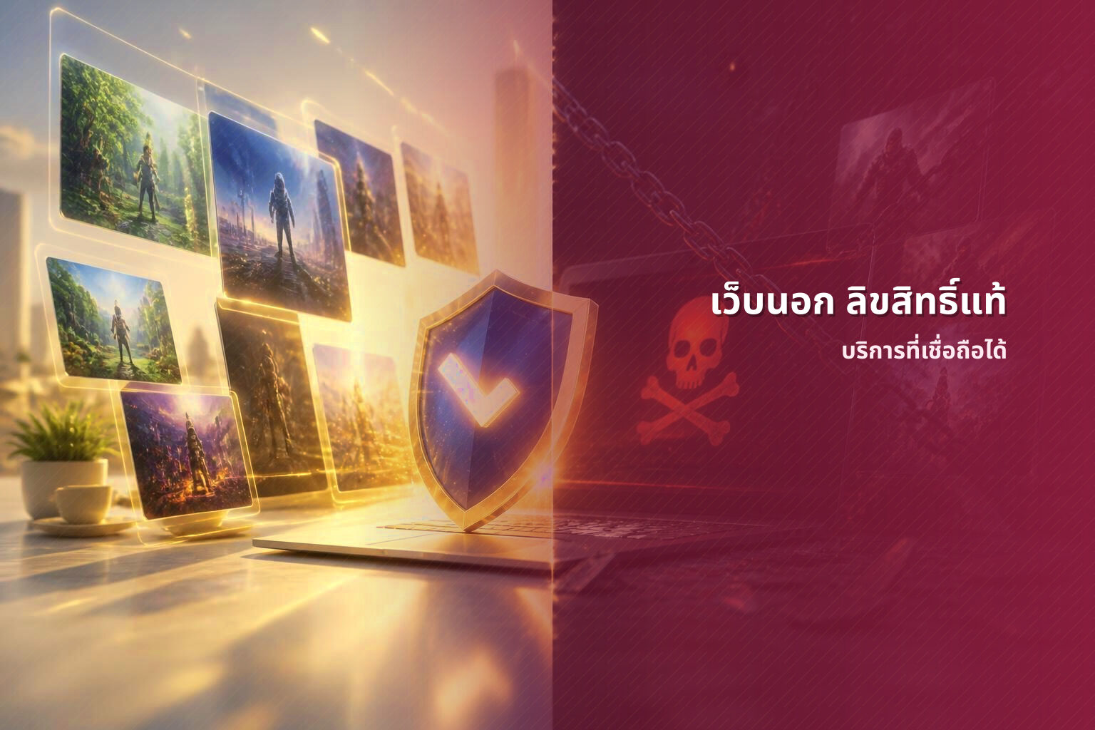 เว็บนอก ลิขสิทธิ์แท้ - online gaming services