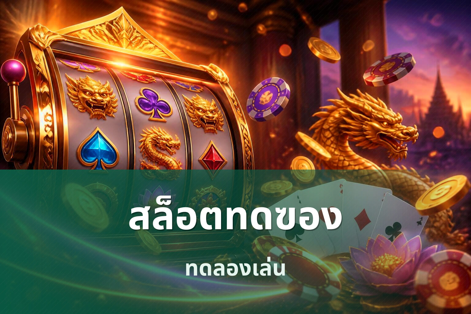 สล็อตทดฃอง ทดลองเล่น