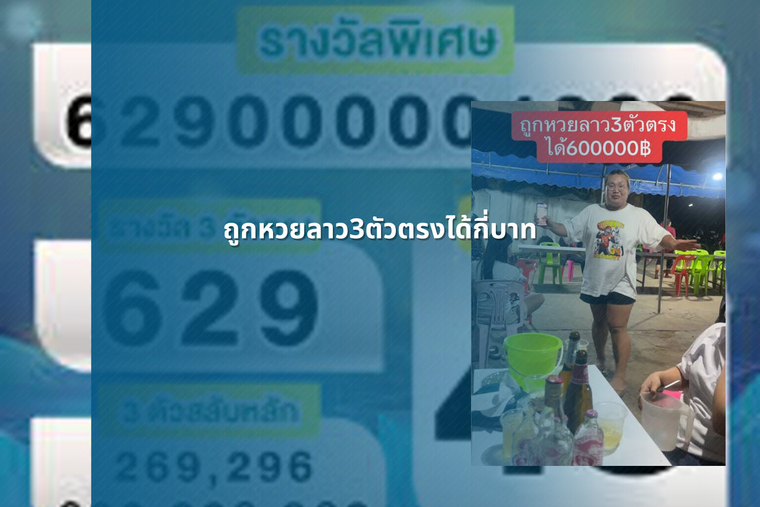 ถูกหวยลาว3ตัวตรงได้กี่บาท - หวยลาว