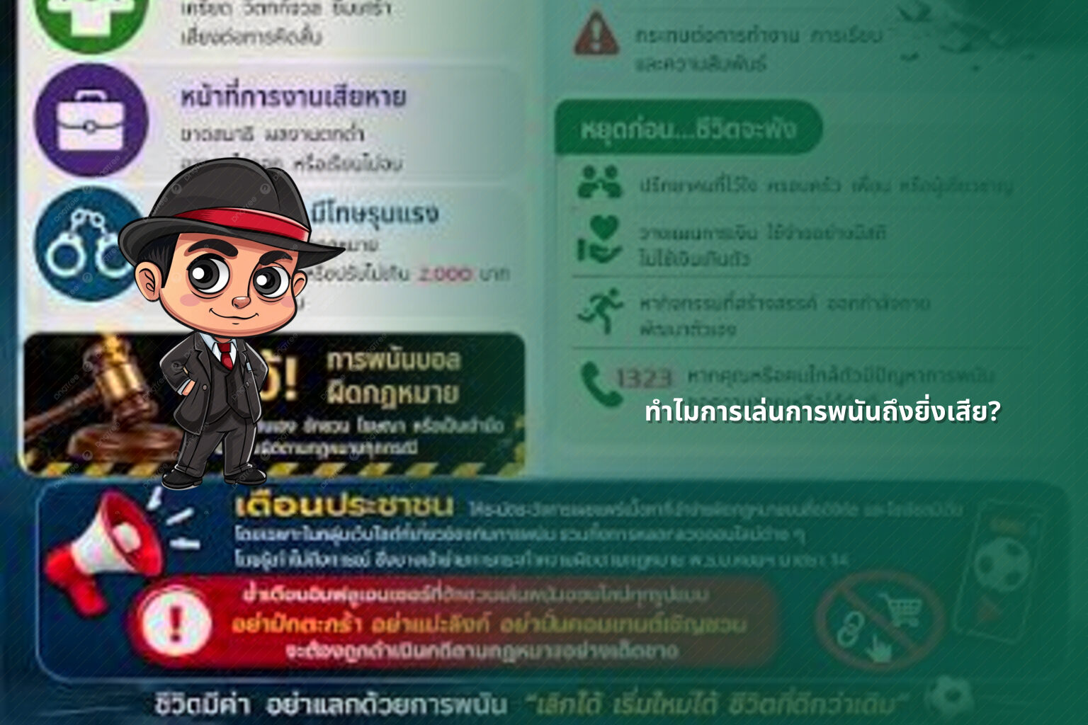 ทําไมการเล่นการพนันถึงยิ่งเสีย? - การพนัน