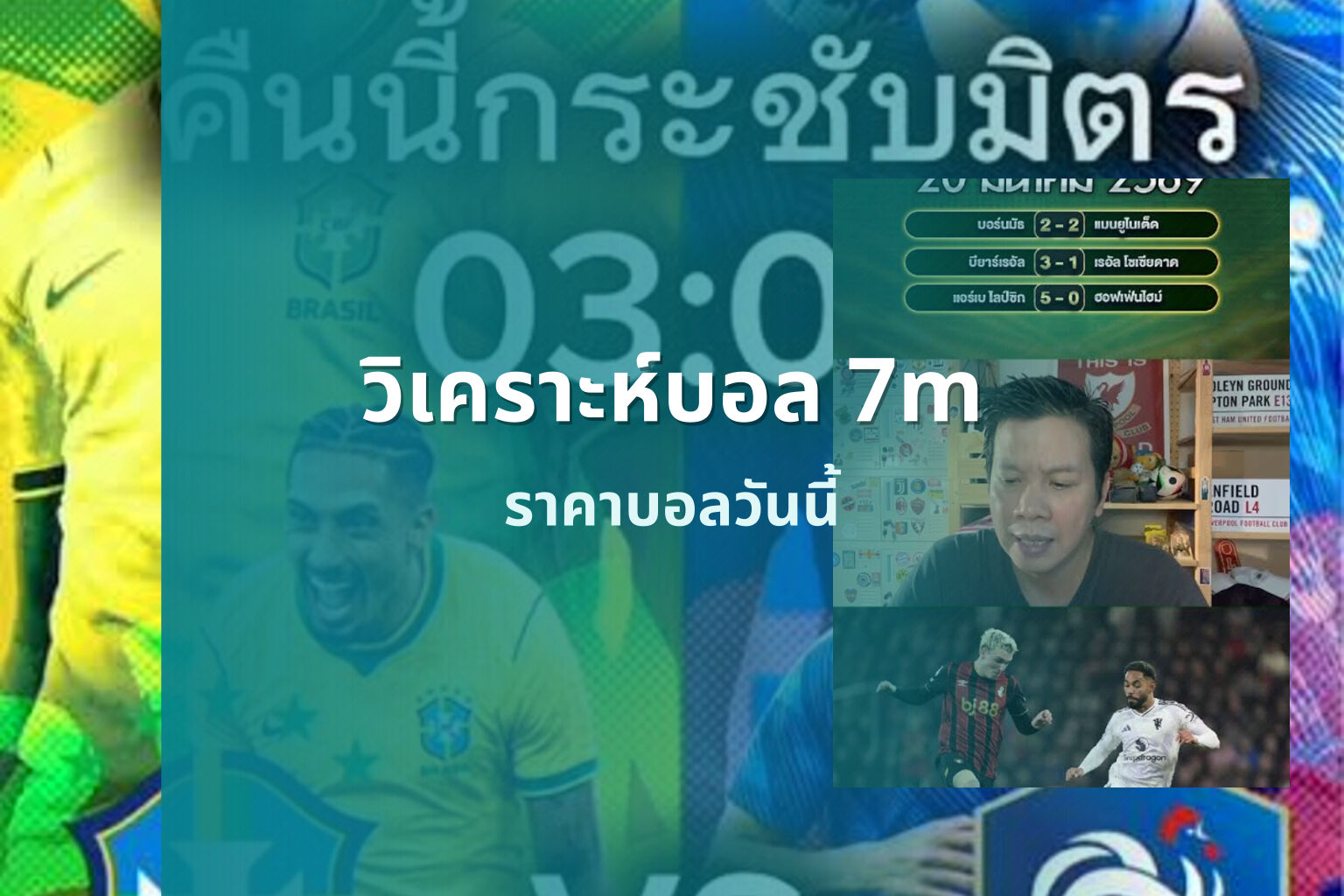 วิเคราะห์บอล 7m - sports analysis