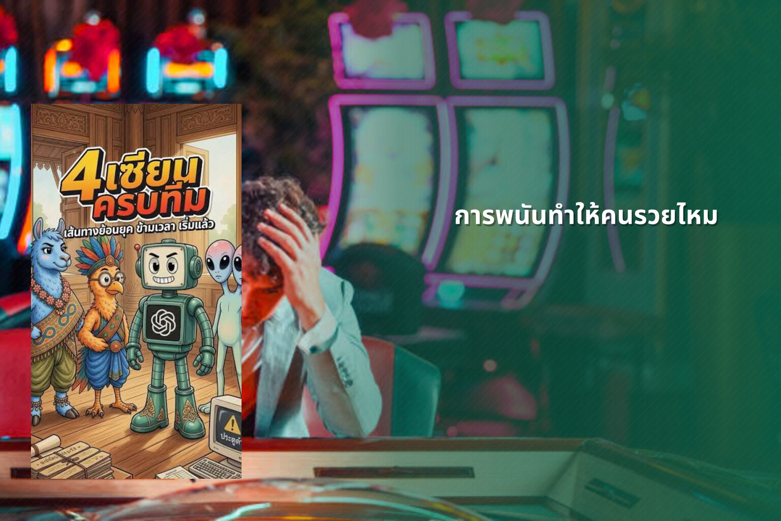 การพนันทำให้คนรวยไหม - การพนัน
