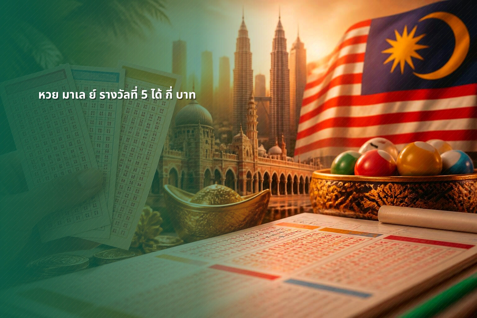 หวย มาเล ย์ รางวัลที่ 5 ได้ กี่ บาท - lottery winnings