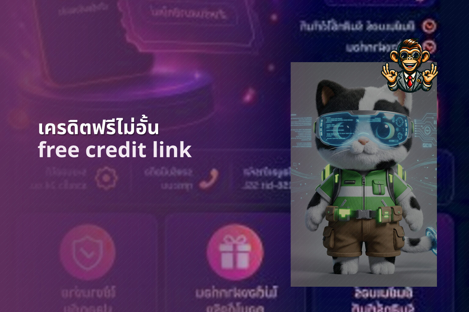 เครดิตฟรีไม่อั้น - unlimited free credit offers