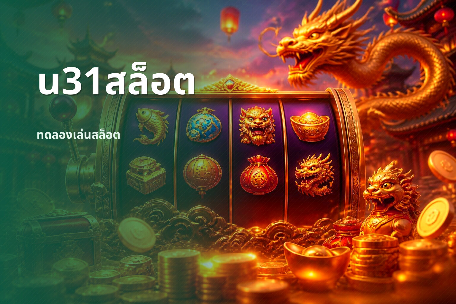 u31สล็อต ทดลองเล่นสล็อต