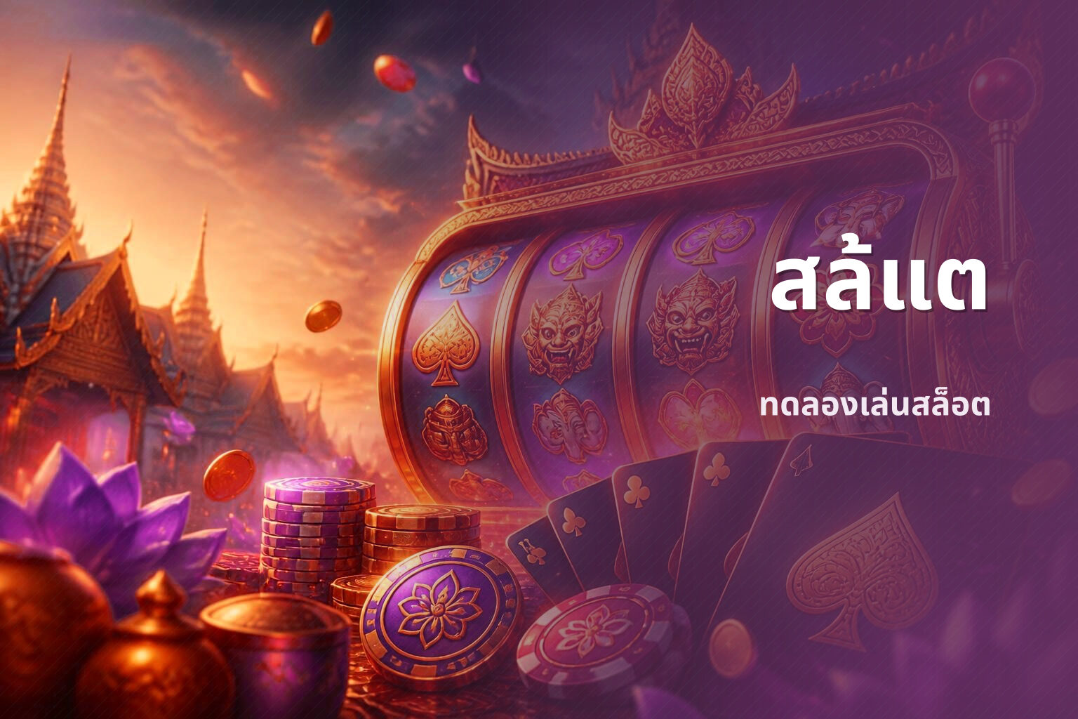 สล้แต ทดลองเล่นสล็อต