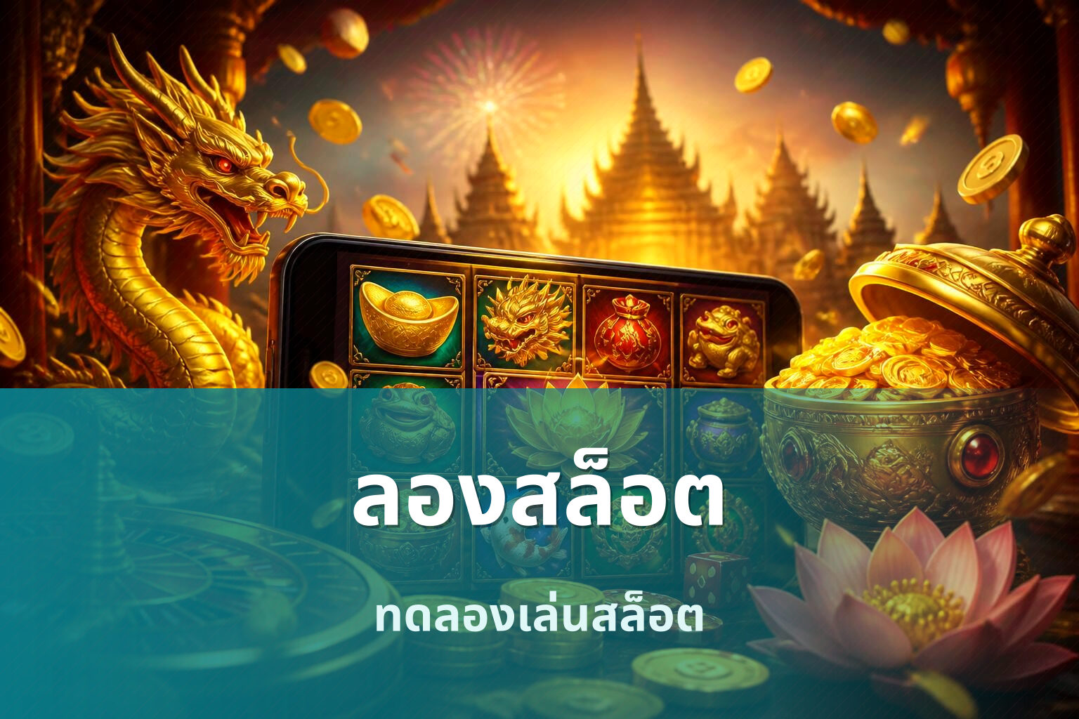 ลองสล็อต ทดลองเล่นสล็อต