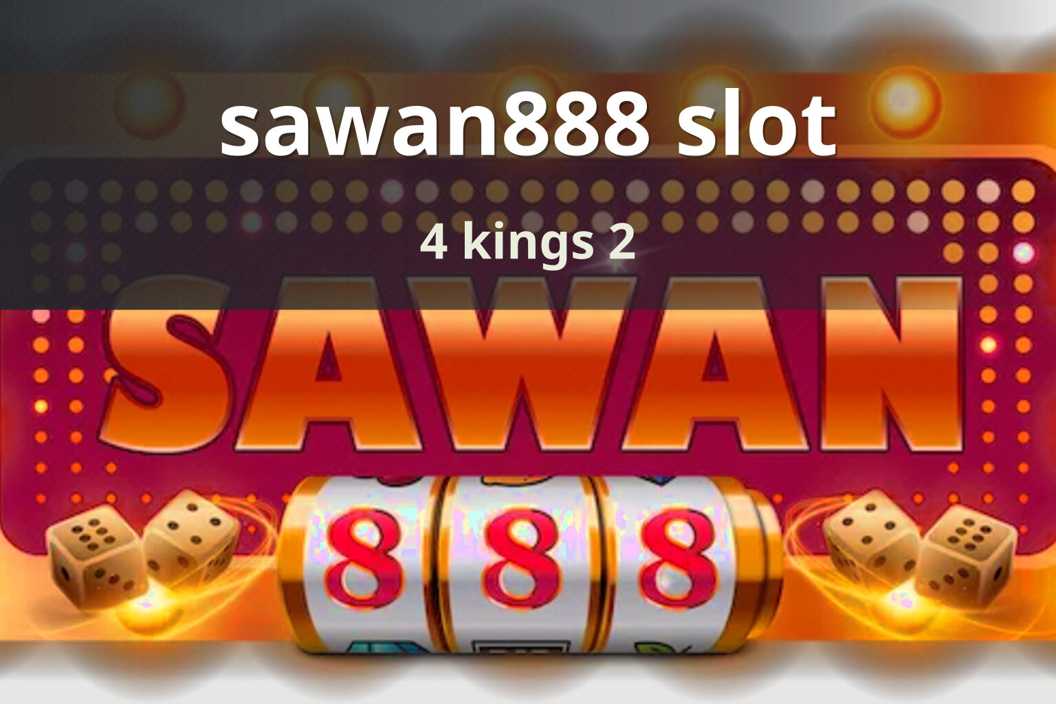 sawan888 slot - online gaming