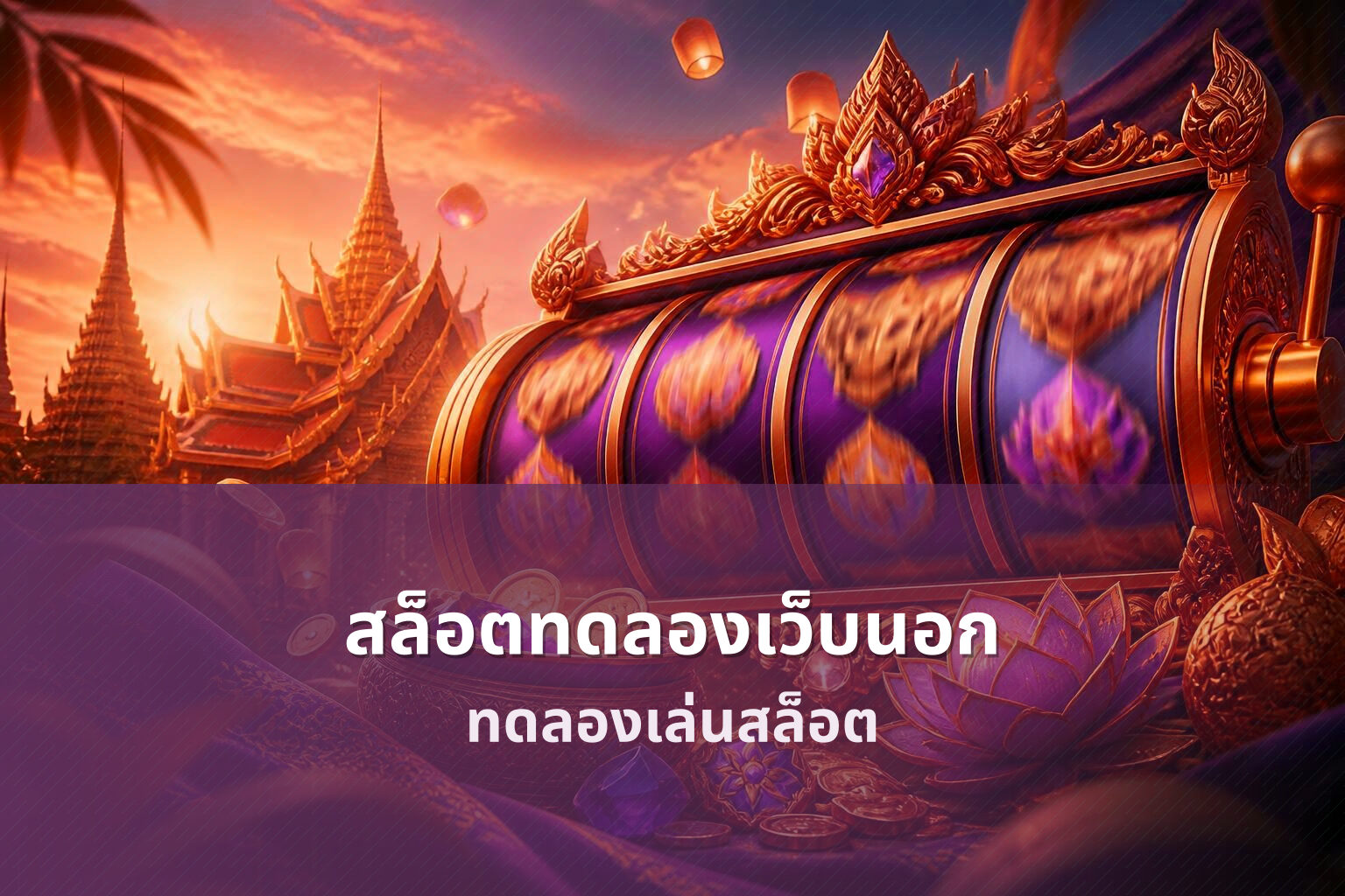 สล็อตทดลองเว็บนอก - slot games