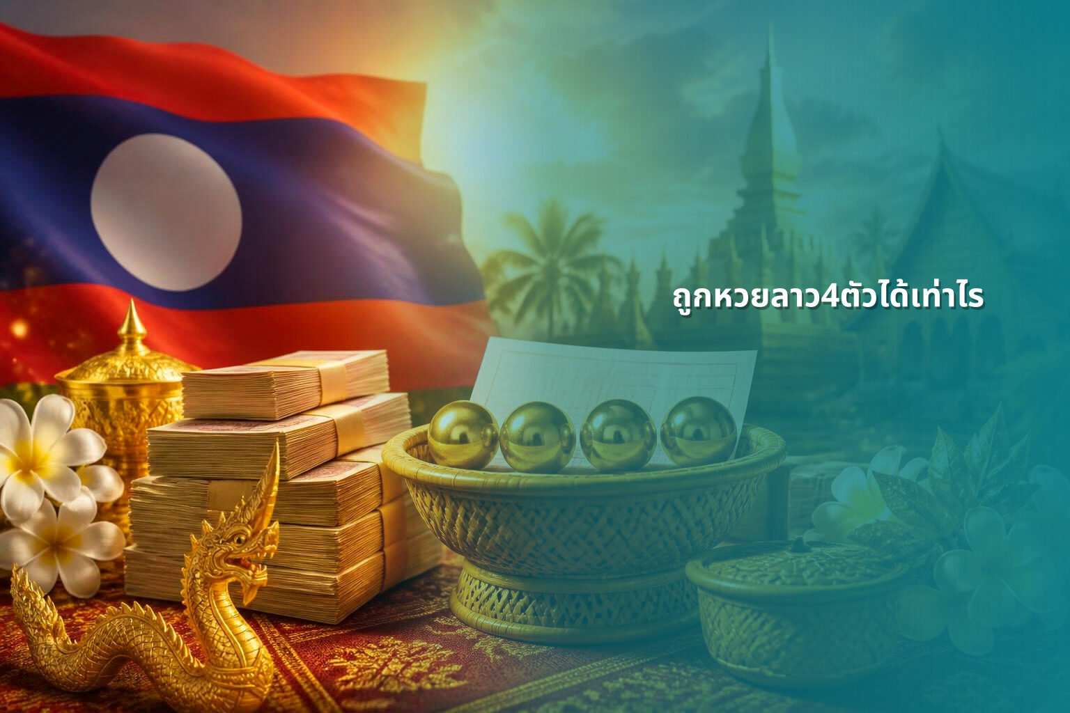 ถูกหวยลาว4ตัวได้เท่าไร - หวยลาว