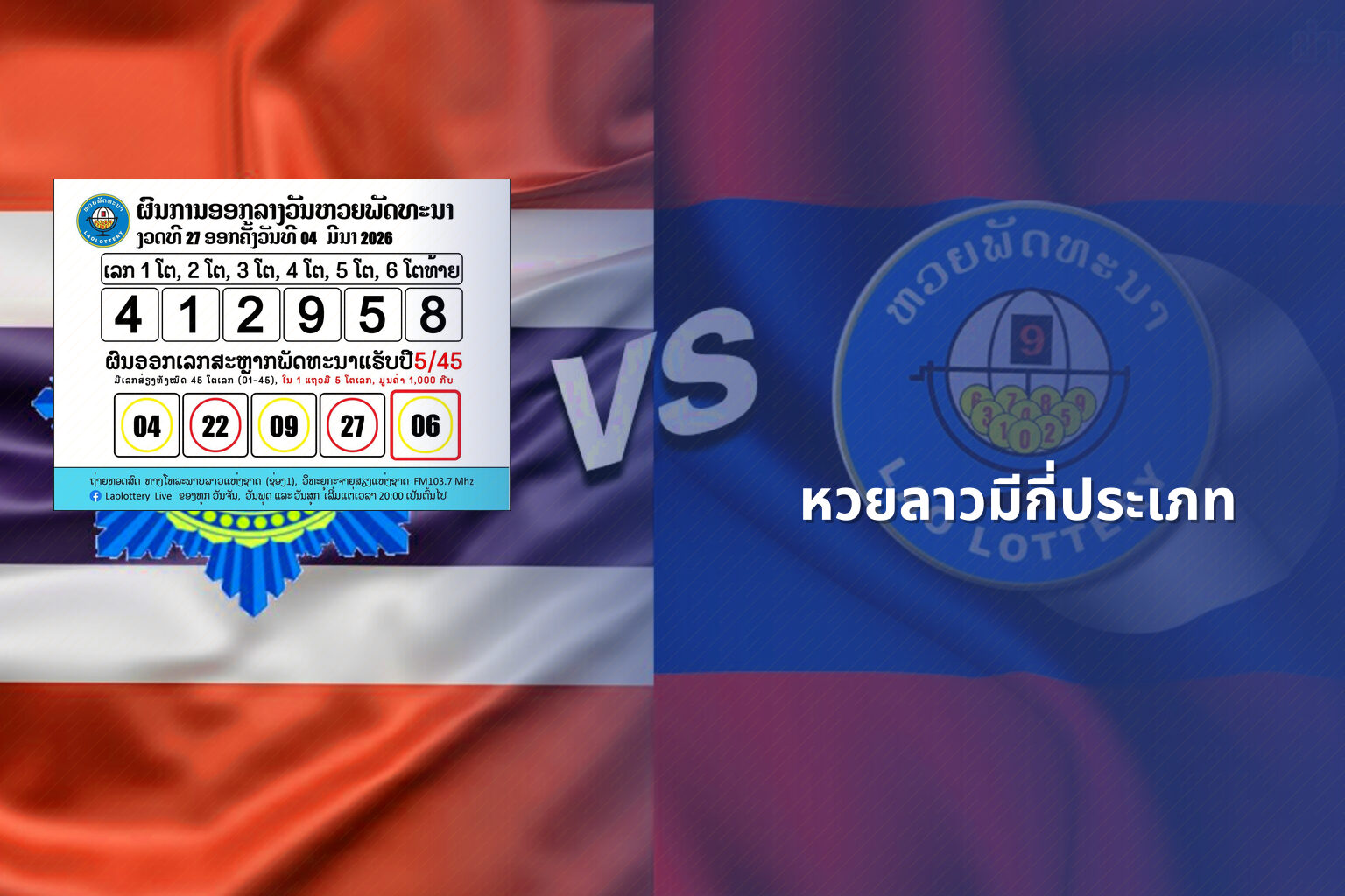หวยลาวมีกี่ประเภท - หวยลาว