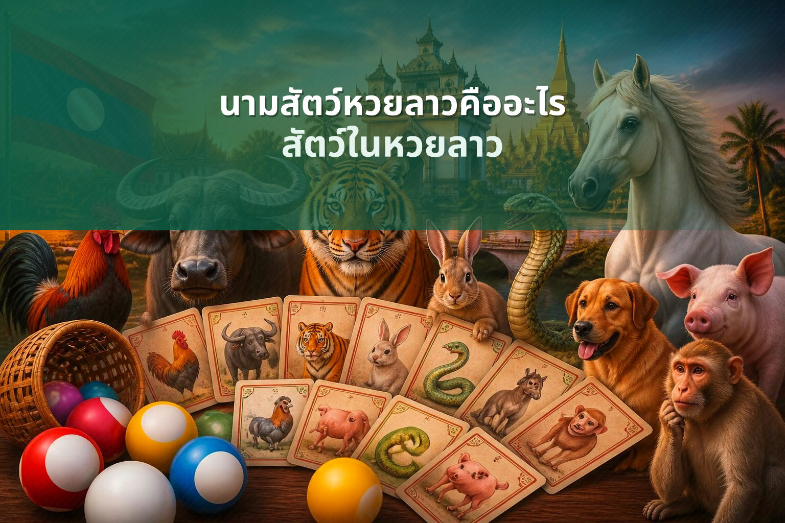 นามสัตว์หวยลาวคืออะไร - animal lottery