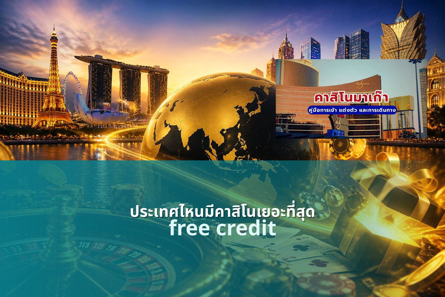 ประเทศไหนมีคาสิโนเยอะที่สุด free credit