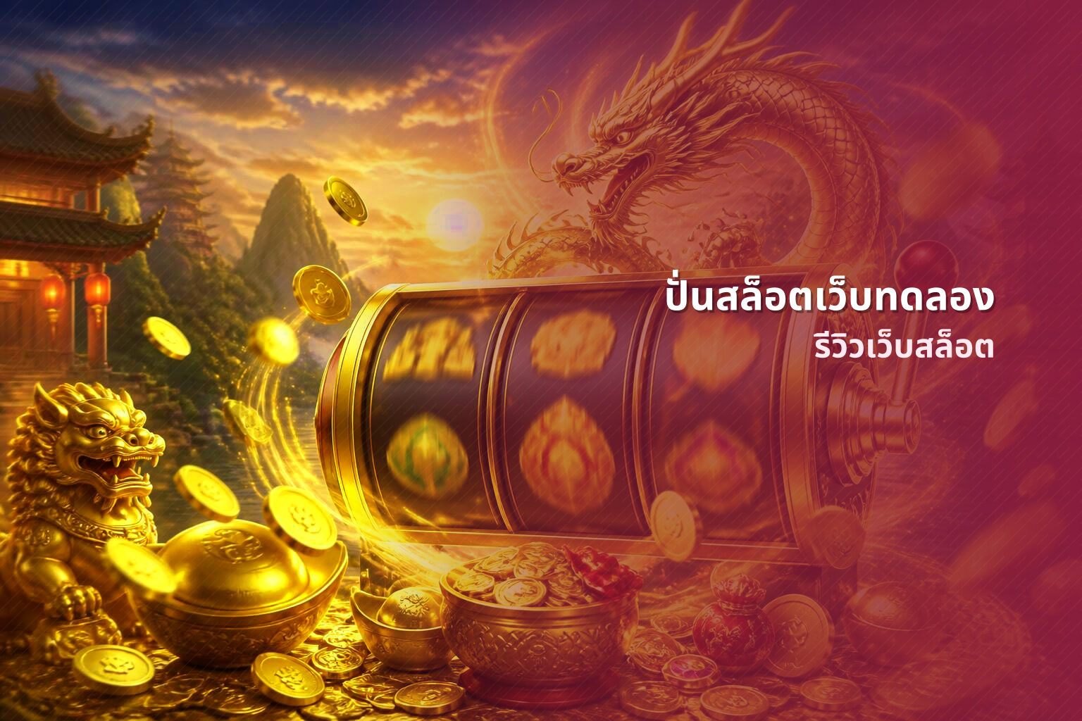 ปั่นสล็อตเว็บทดลอง รีวิวเว็บสล็อต