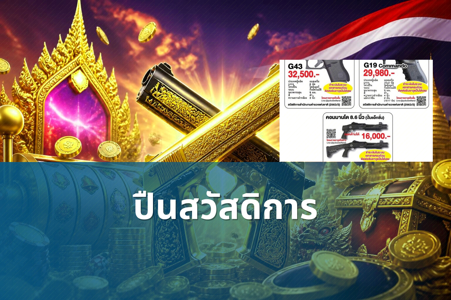 ปืนสวัสดิการ - government benefits