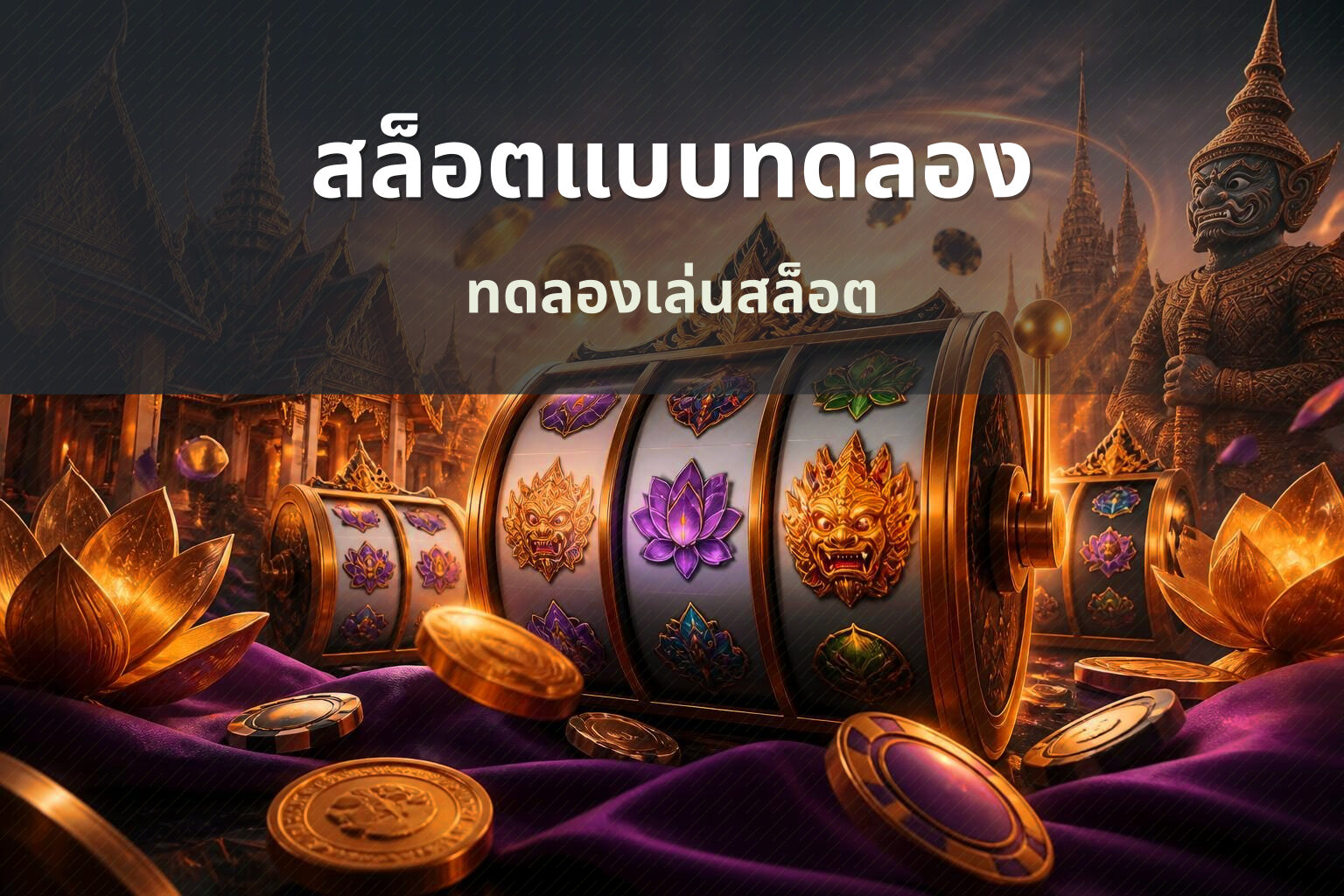 สล็อตแบบทดลอง - slot games