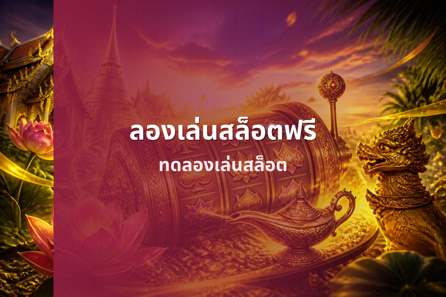 ลองเล่นสล็อตฟรี ทดลองเล่นสล็อต