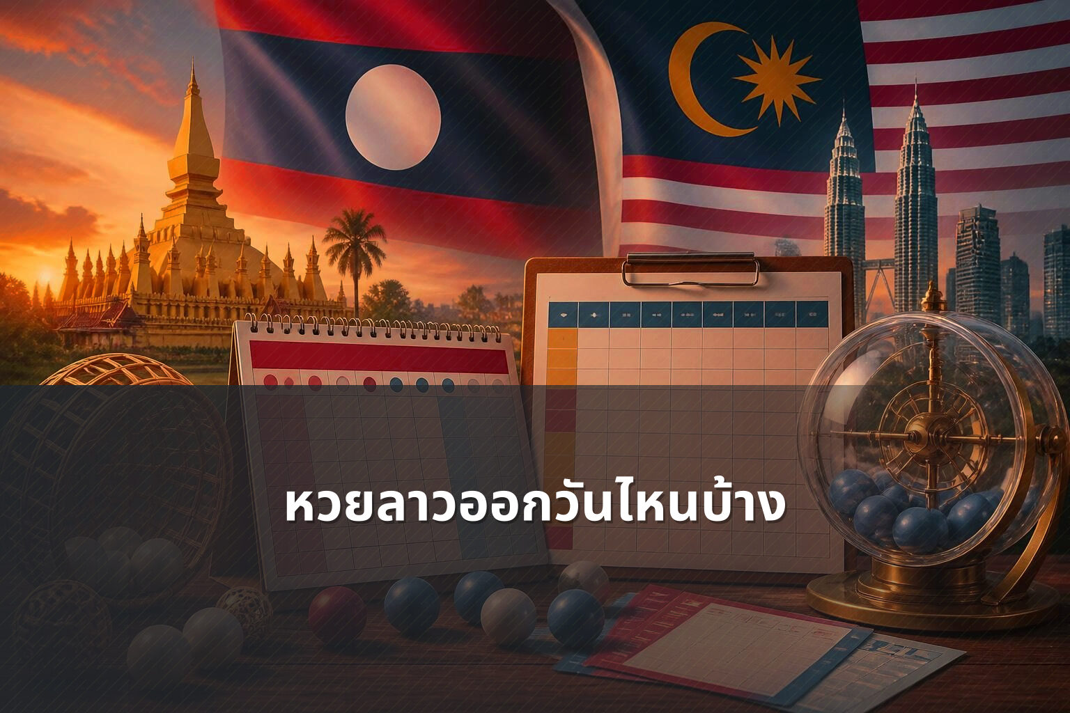 หวยลาวออกวันไหนบ้าง - lottery schedule