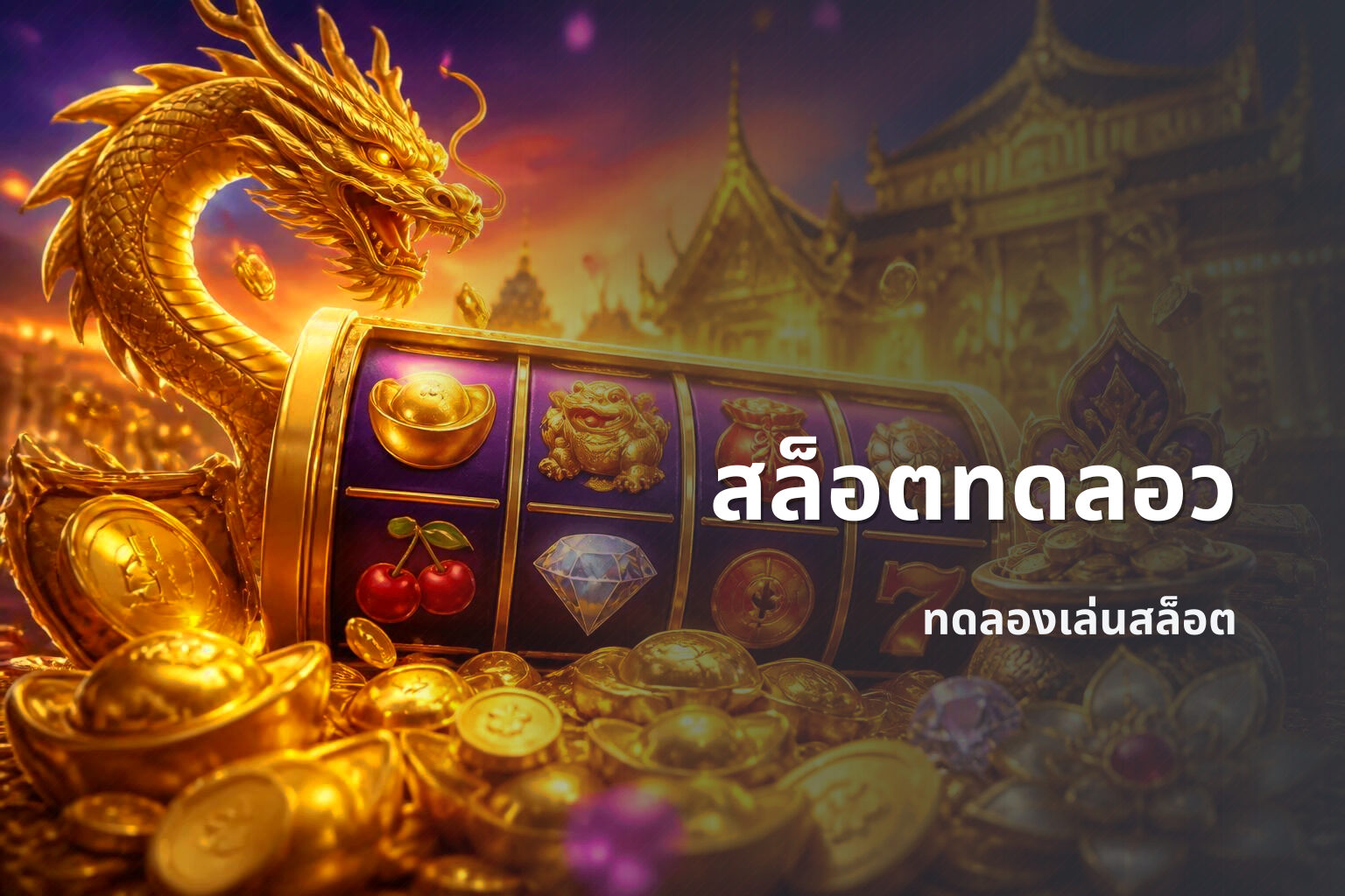 สล็อตทดลอว - online slot games