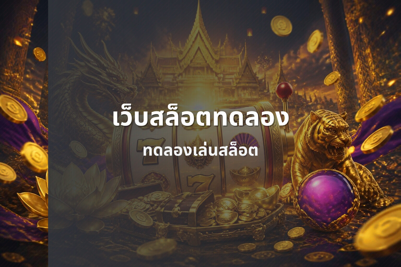 เว็บสล็อตทดลอง - game trial