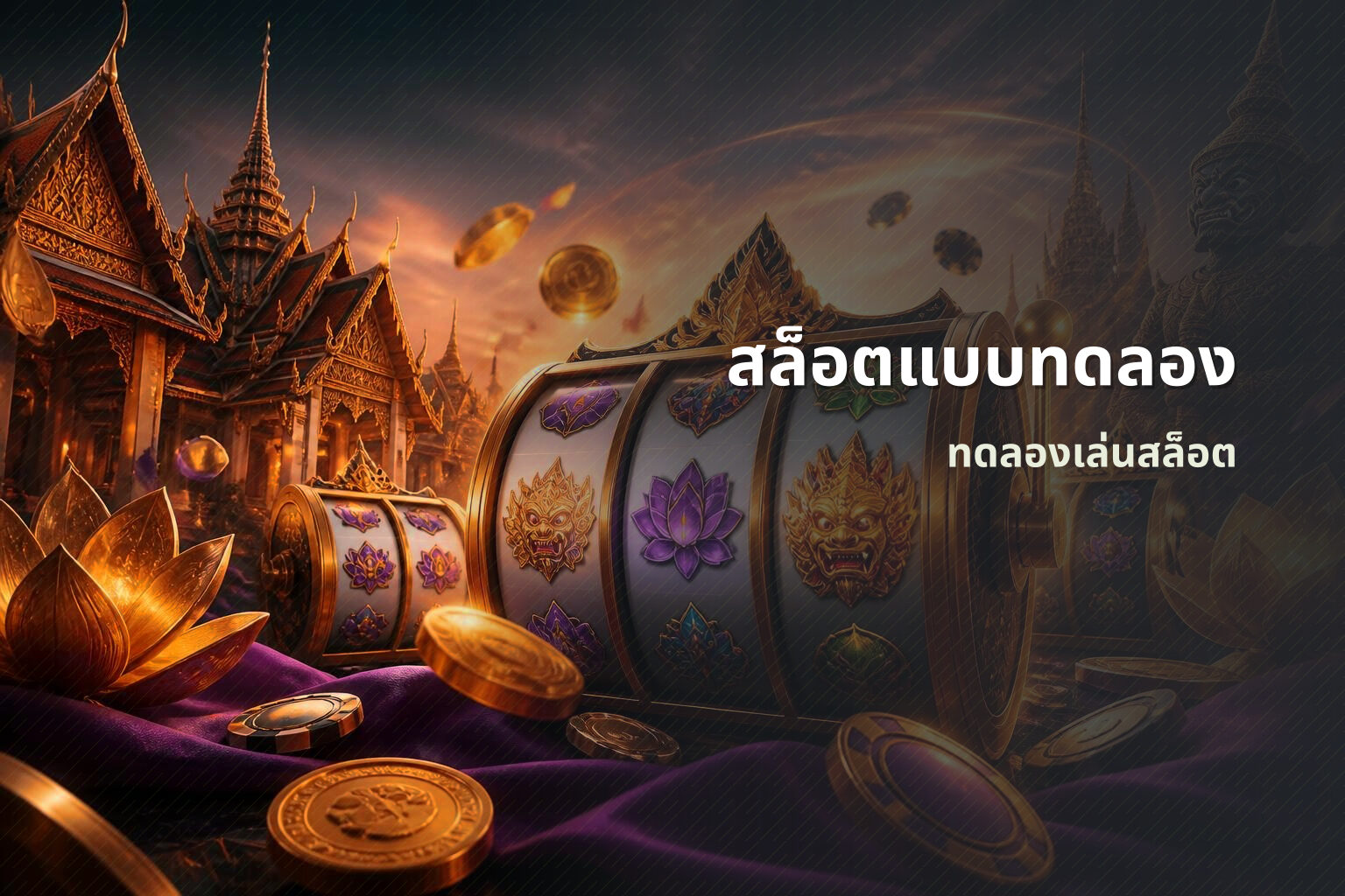 สล็อตแบบทดลอง ทดลองเล่นสล็อต