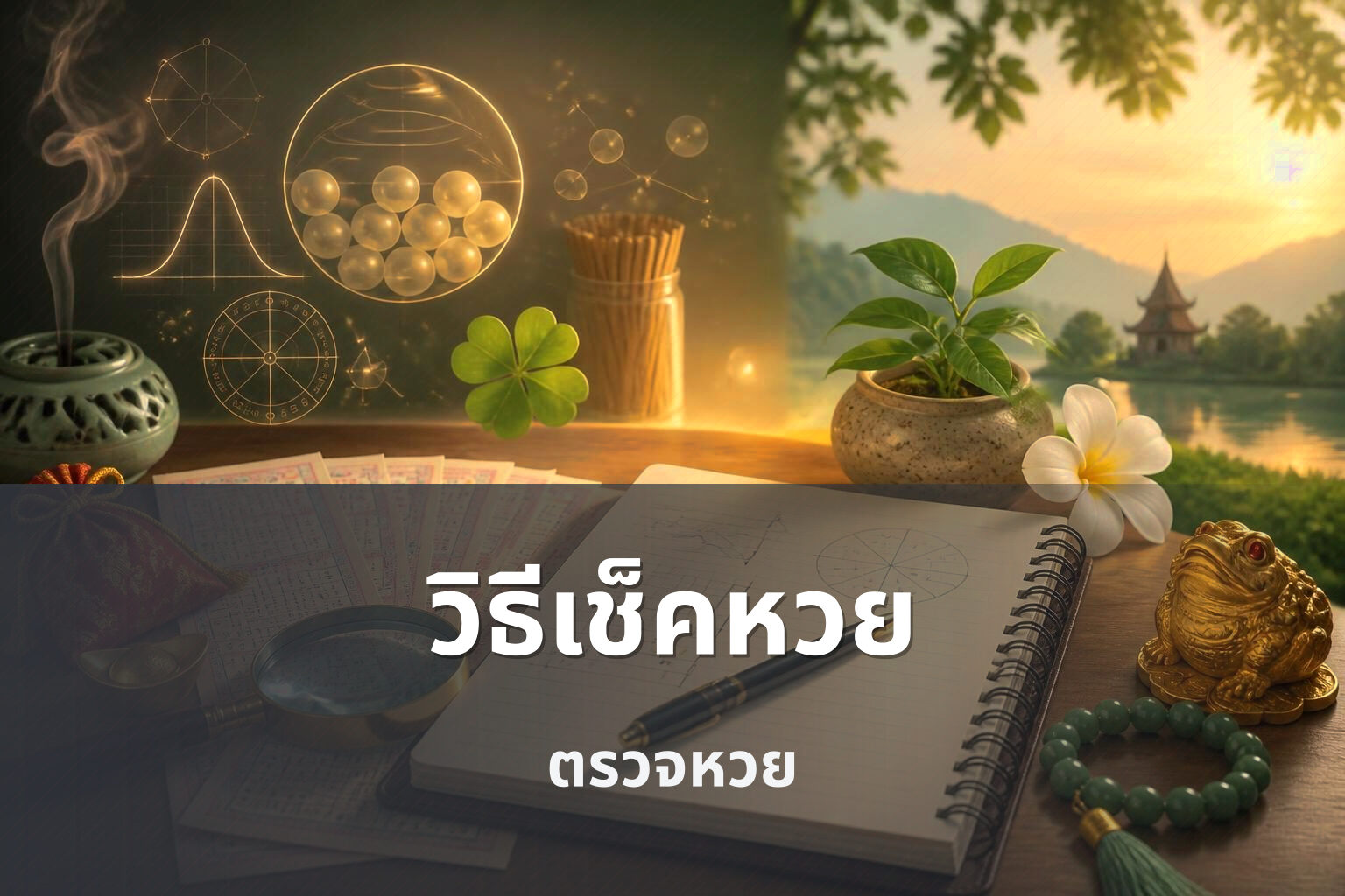 วิธีเช็คหวย ตรวจหวย