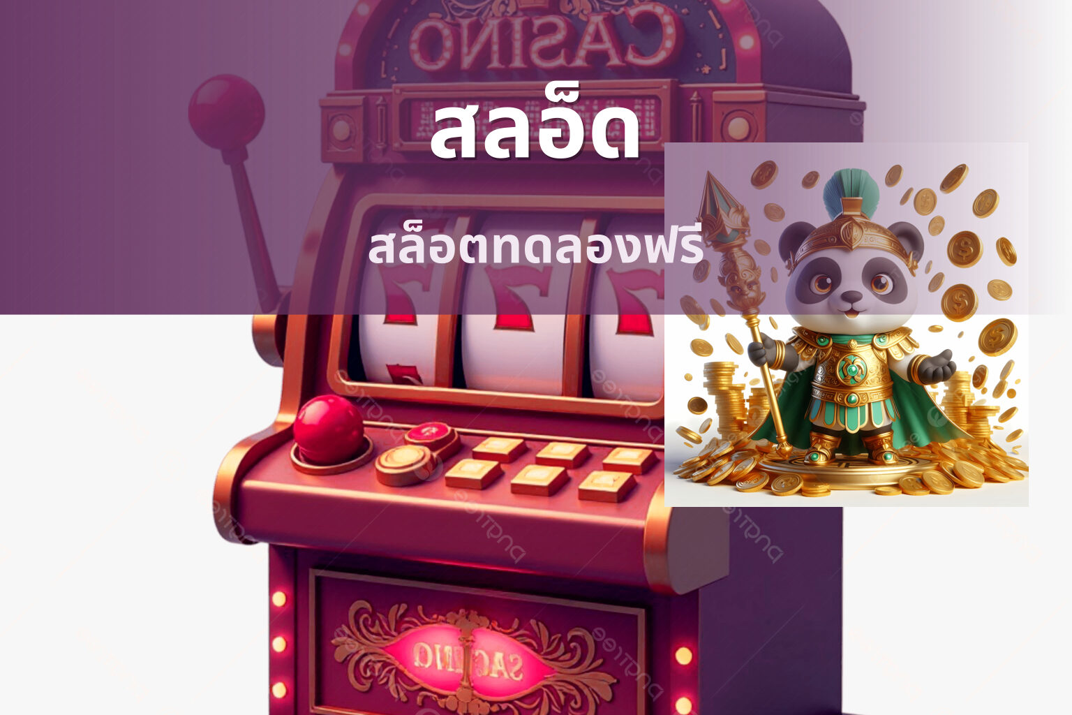 สลอ็ด สล็อตทดลองฟรี