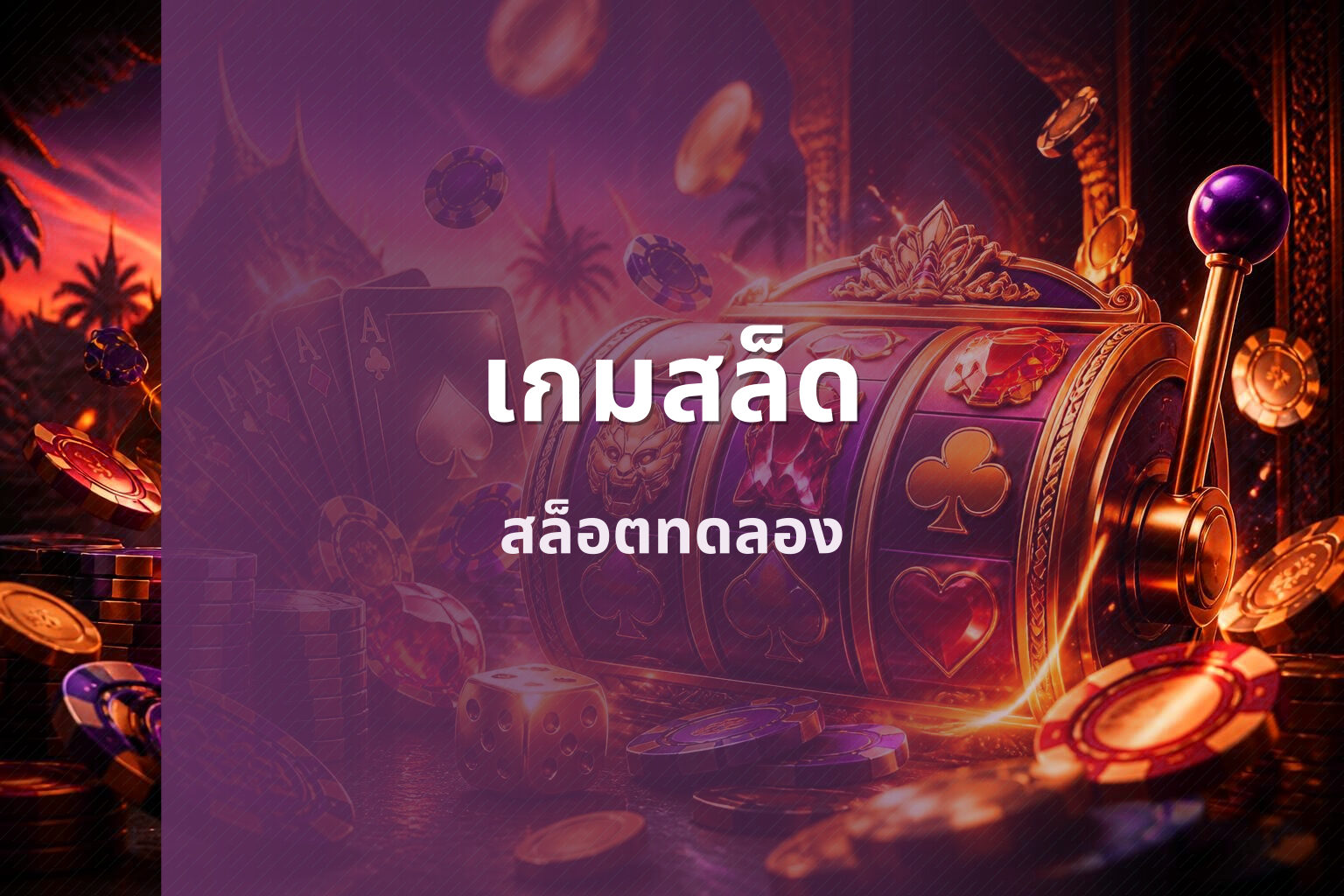 เกมสล็ด สล็อตทดลอง