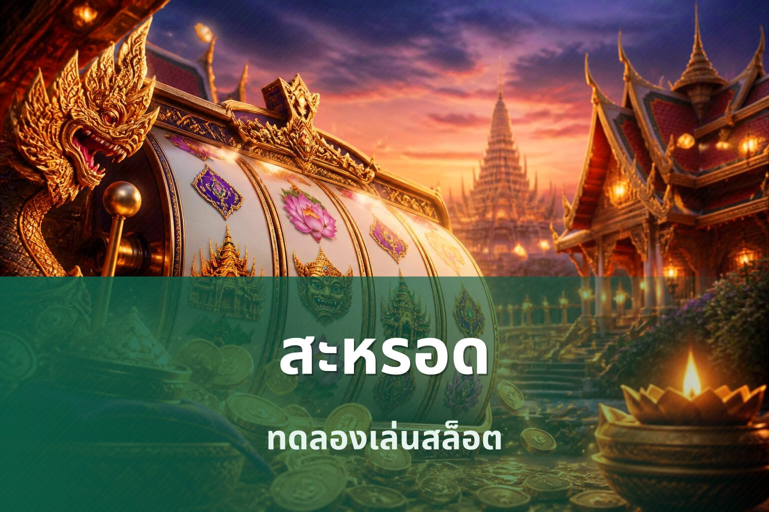 สะหรอด ทดลองเล่นสล็อต