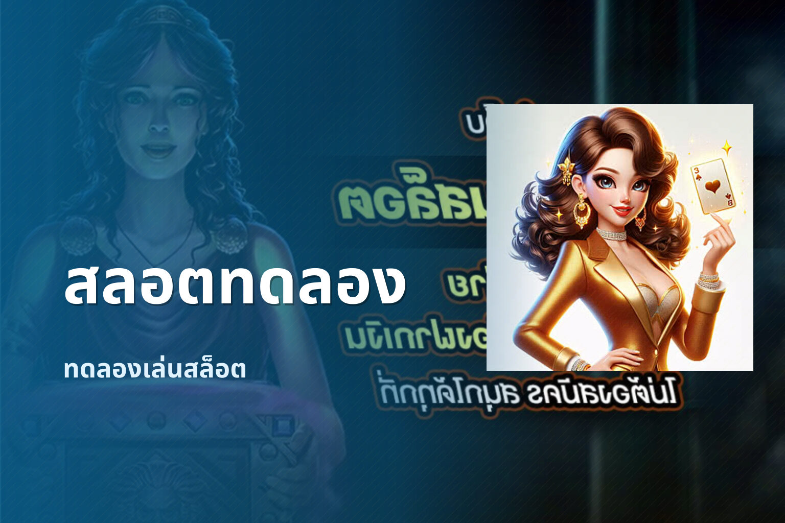 สลอตทดลอง ทดลองเล่นสล็อต