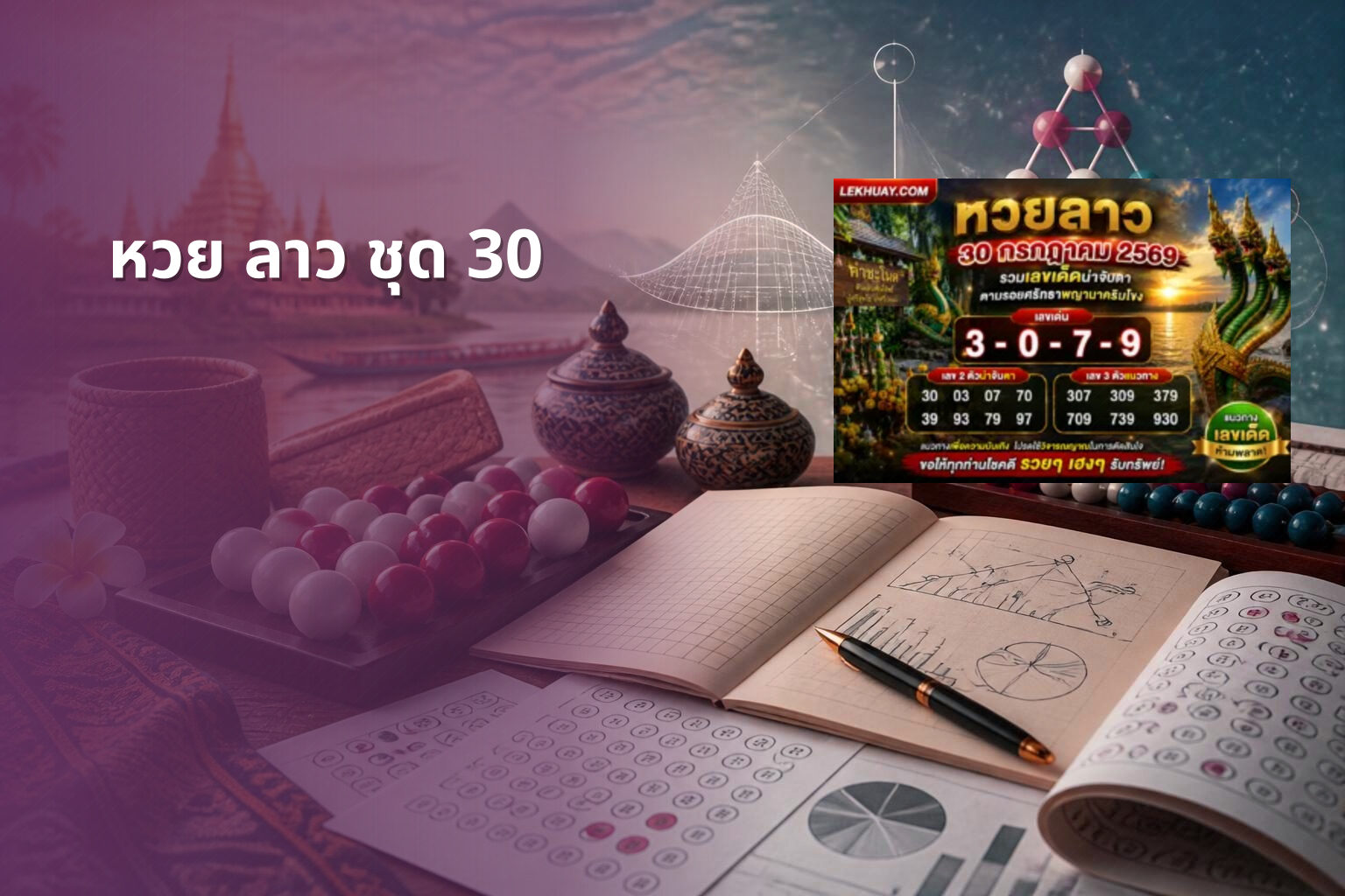 หวย ลาว ชุด 30 - lottery types