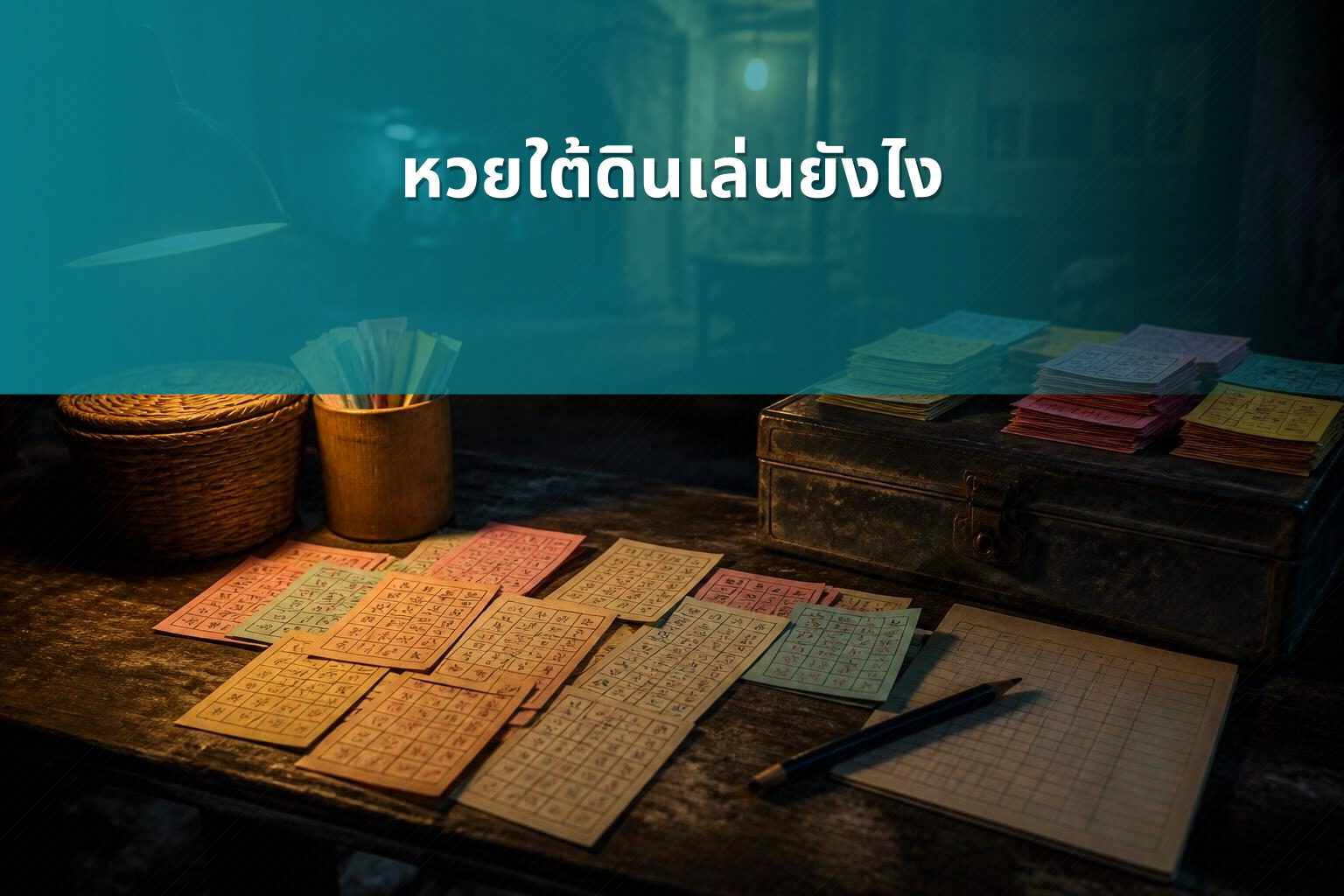 หวยใต้ดินเล่นยังไง - หวยใต้ดิน