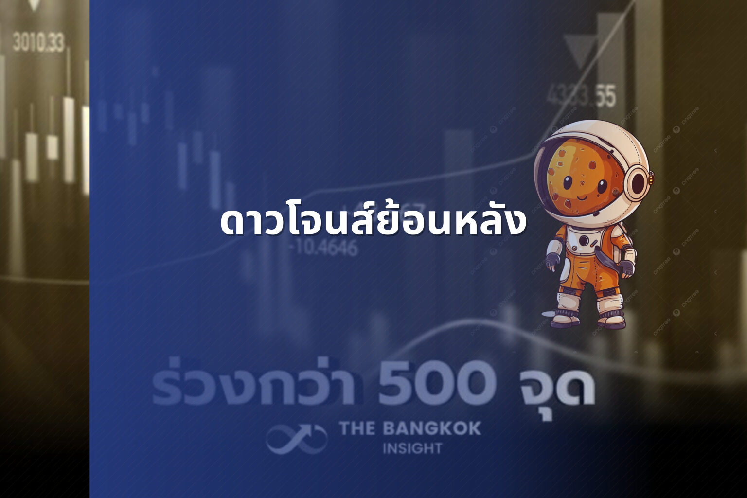 ดาวโจนส์ย้อนหลัง - historical stock data
