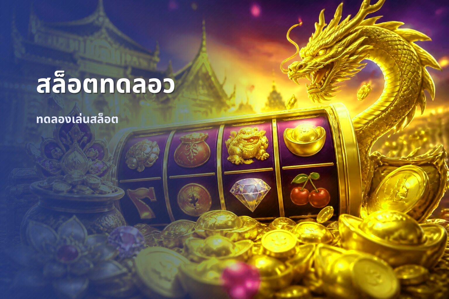 สล็อตทดลอว ทดลองเล่นสล็อต
