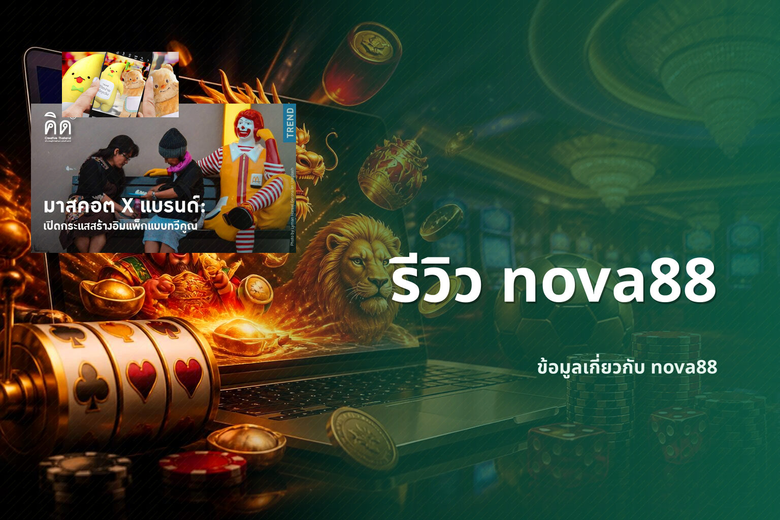 รีวิว nova88 - Nova88 brand