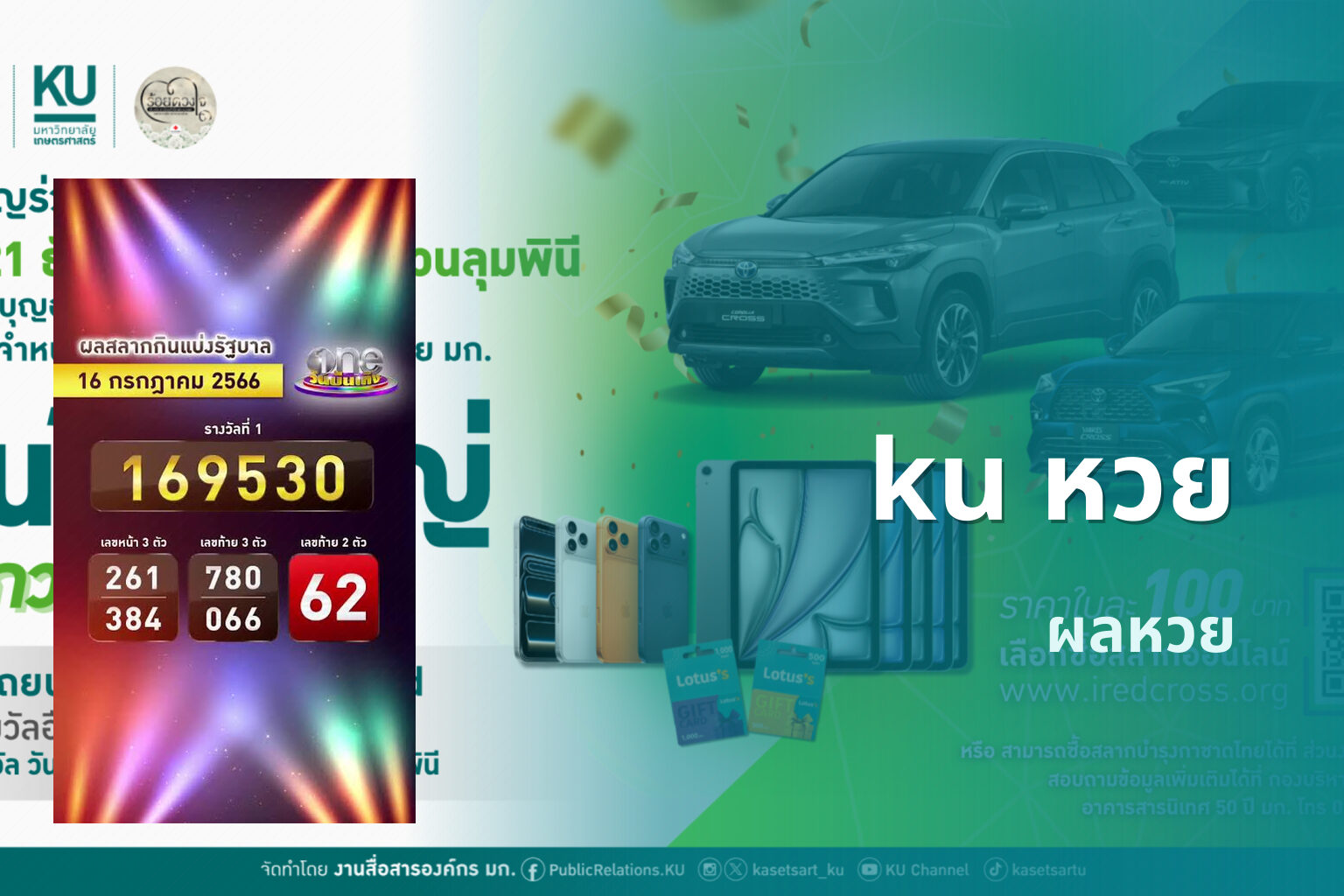 ku หวย - lottery results