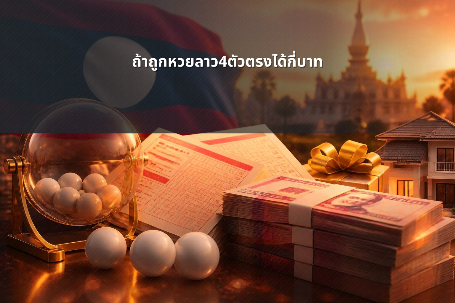 ถ้าถูกหวยลาว4ตัวตรงได้กี่บาท - lottery winnings