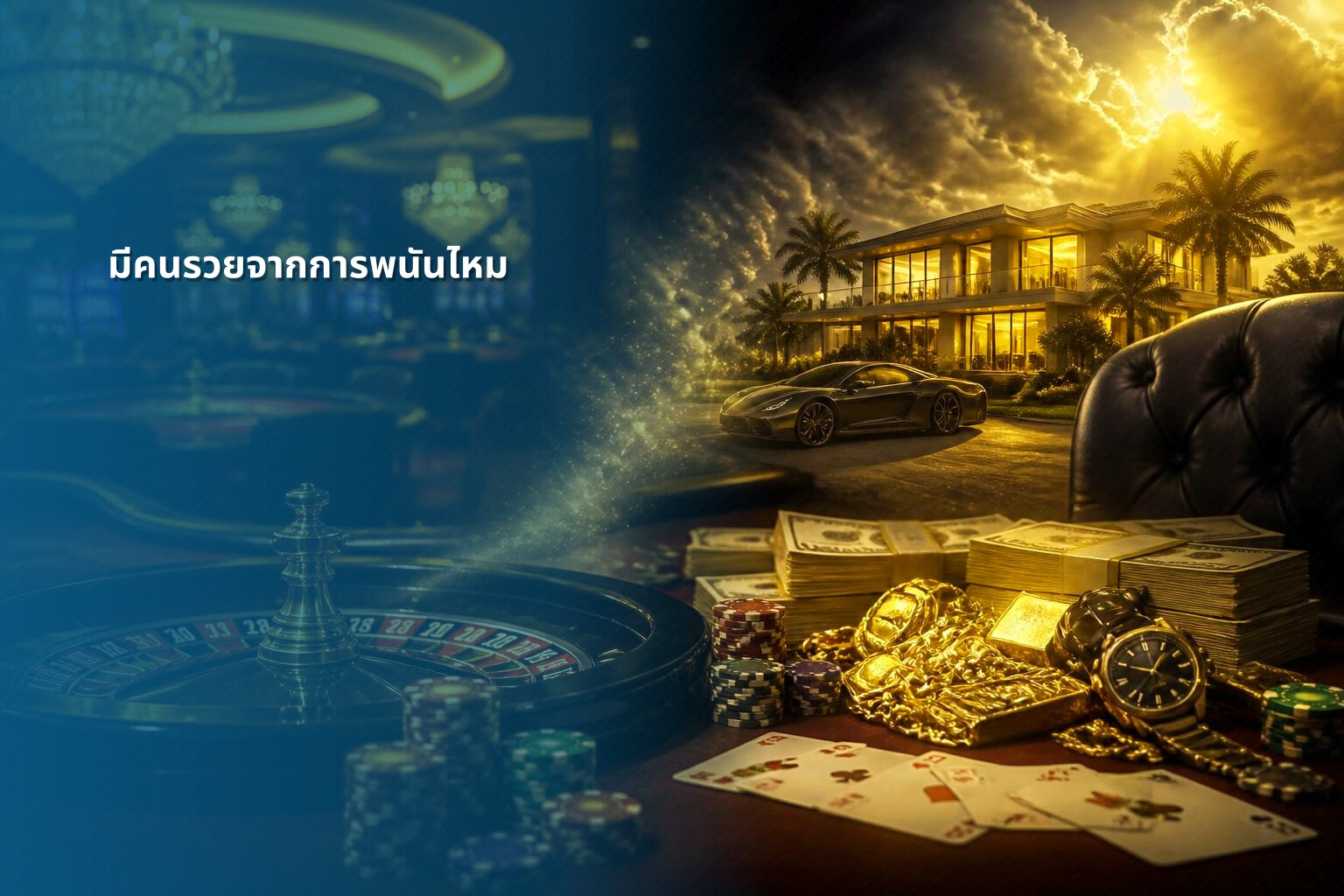 มีคนรวยจากการพนันไหม - การพนัน