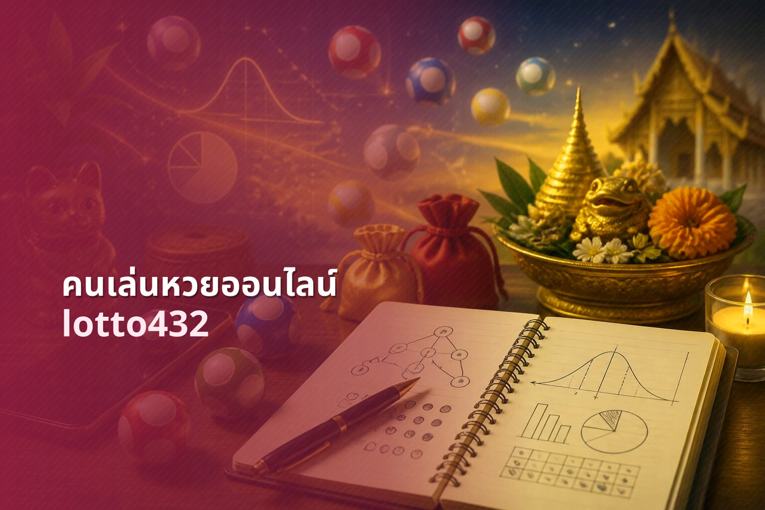 คนเล่นหวยออนไลน์ - online lottery players