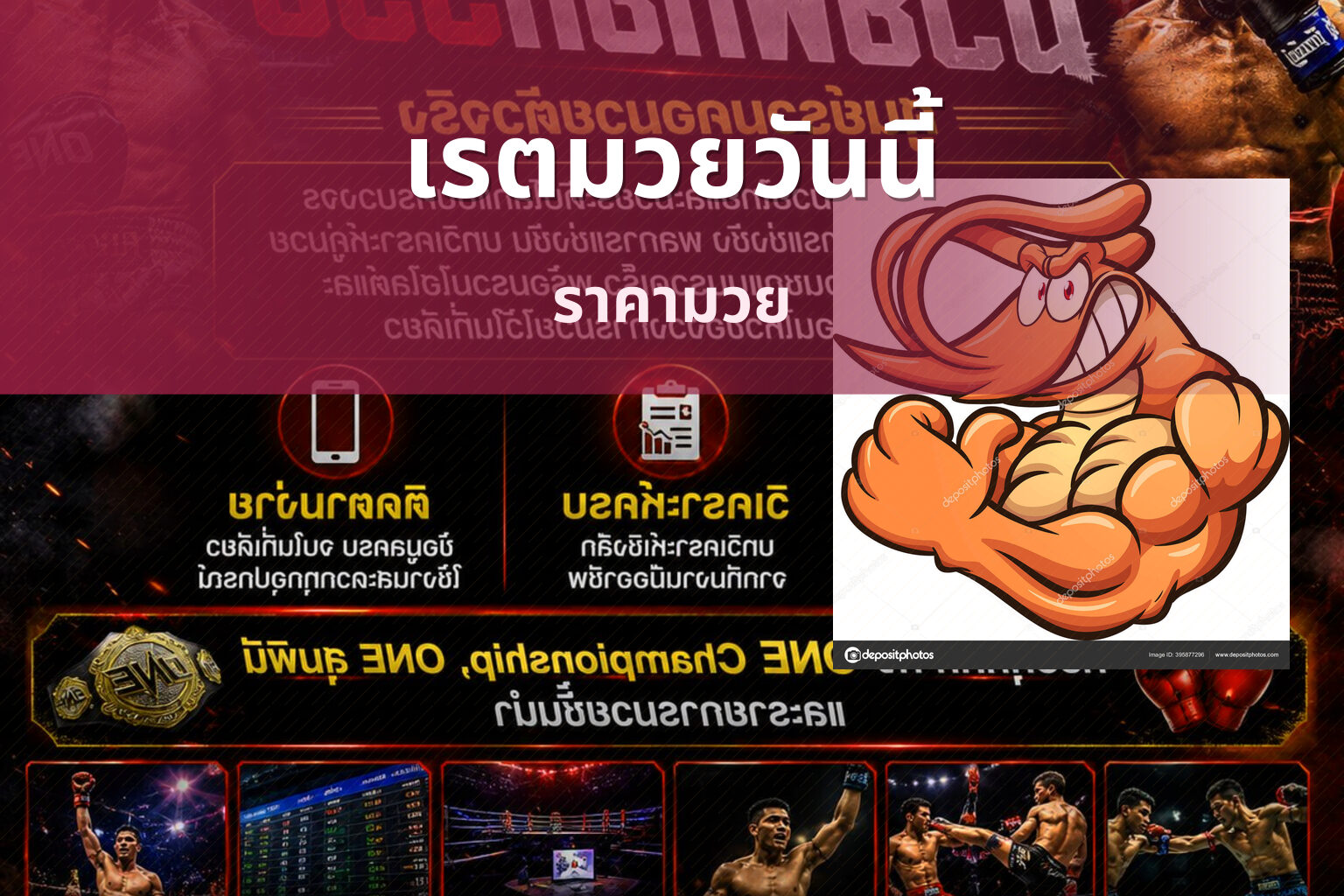 เรตมวยวันนี้ ราคามวย