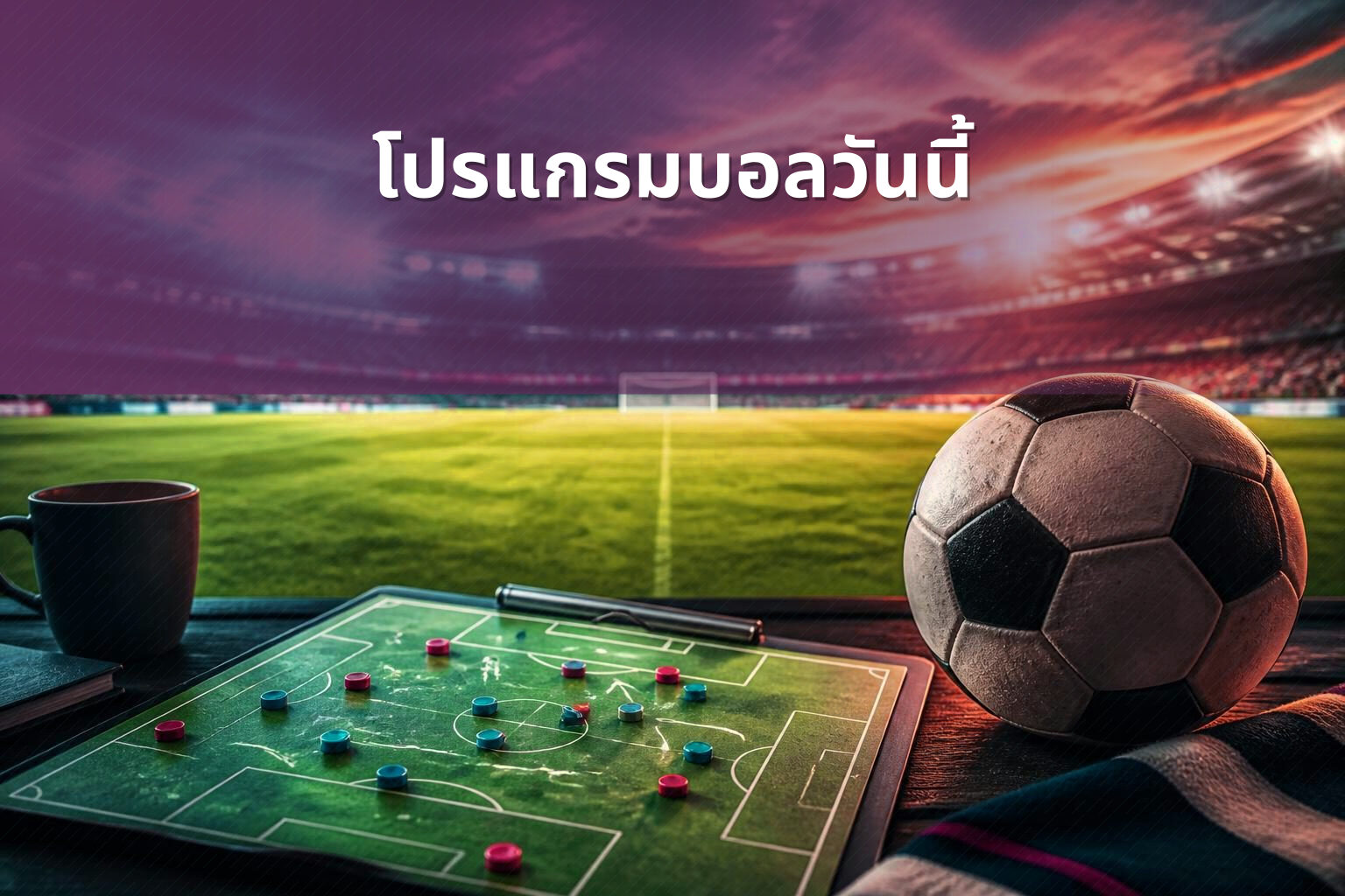 โปรแกรมบอลวันนี้ - sports schedules