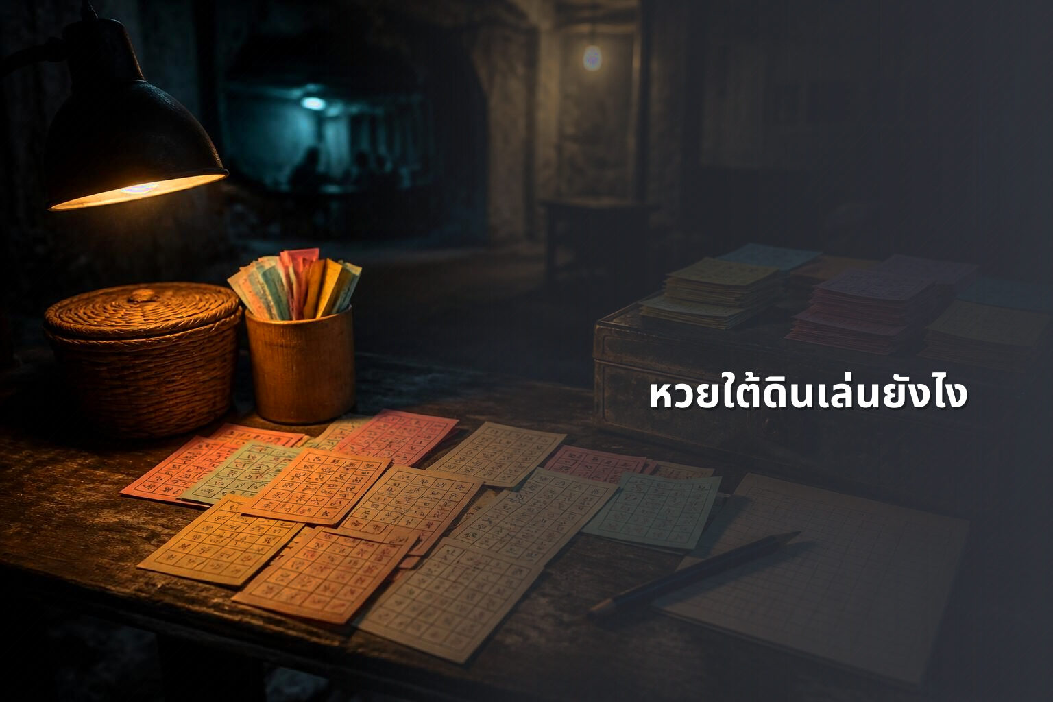 หวยใต้ดินเล่นยังไง - หวยใต้ดิน