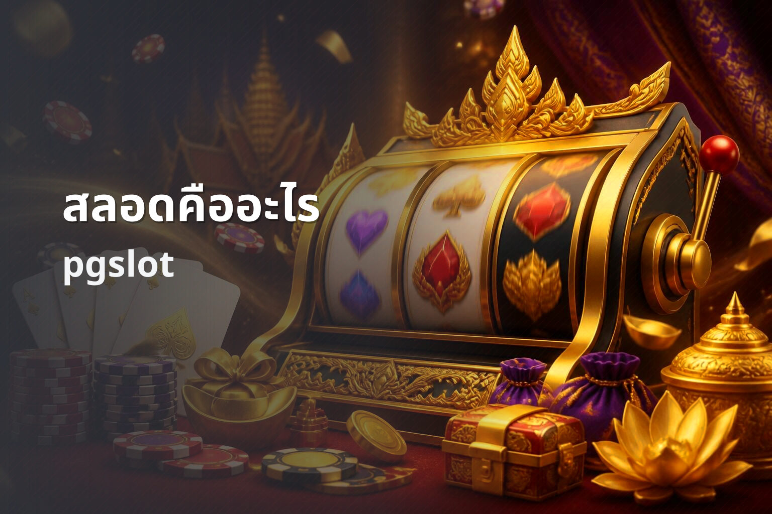 สลอดคืออะไร pgslot
