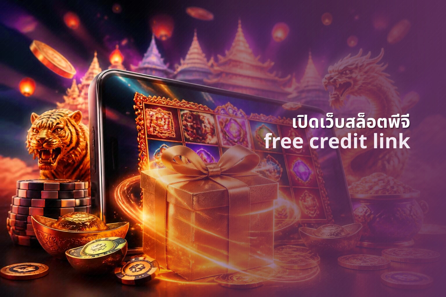 เปิดเว็บสล็อตพีจี free credit link