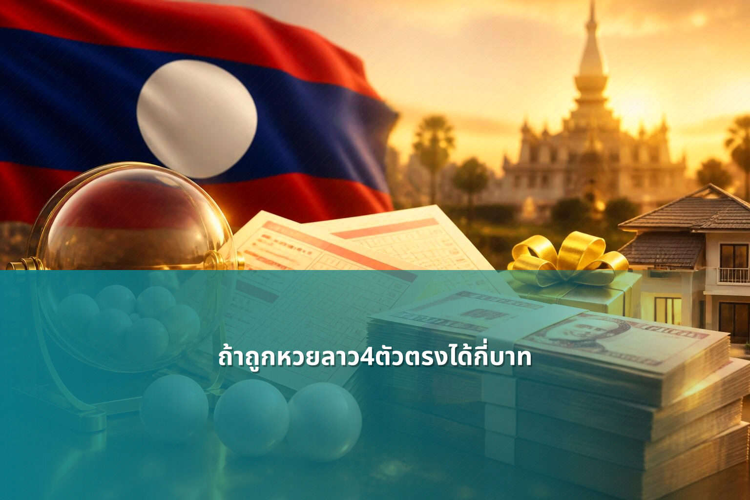 ถ้าถูกหวยลาว4ตัวตรงได้กี่บาท - lottery winnings